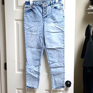 High Waist Light Wash Jeans